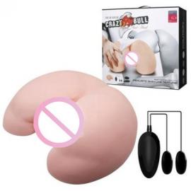 Мастурбатор CRAZY BULL Realistic Vagina and Anal Vibrating - 1