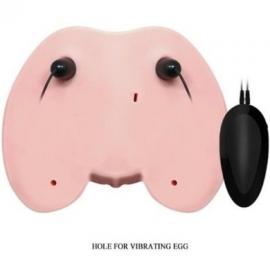 Мастурбатор CRAZY BULL Realistic Vagina and Anal Vibrating - 3