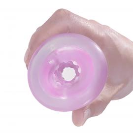 Прозорий мастурбатор вагіна PRETTY LOVE - Transparent masturbator, pink - 7