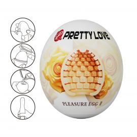 Мастурбатор PRETTY LOVE Pleasure Egg II, ABS/TPR - 8