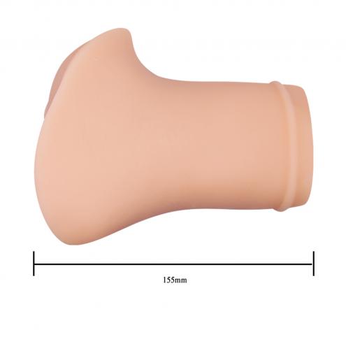 CRAZY BULL VIOLET REALISTIC VAGINA, Vibration