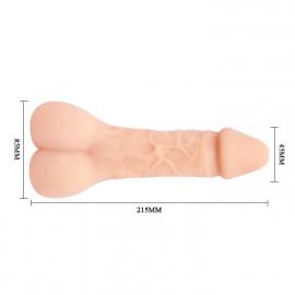 Мастурбатор BIGGER MAN 8.5, ТІЛЕСНИЙ - 4