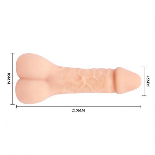 Мастурбатор BIGGER MAN 8.5, ТІЛЕСНИЙ