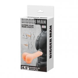 Мастурбатор BIGGER MAN 8.5, ТІЛЕСНИЙ - 3