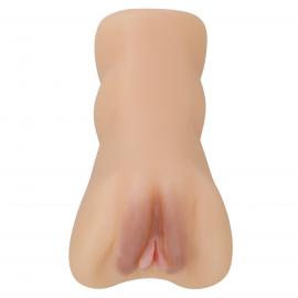 Мастурбатор вагіна CRAZY BULL Caroline, Double holes TPR - 9