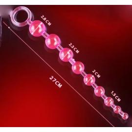 Анальні буси довгі чорні - 2