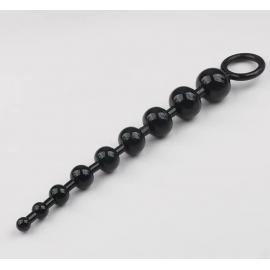 Анальні буси довгі чорні - 1