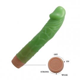 Вибратор BAILE- BARBARA 8.8'' Green MULTI-SPEED - 4