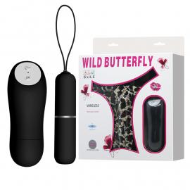 Трусики з віброкулею BAILE Wild Butterfly Wireless - 1