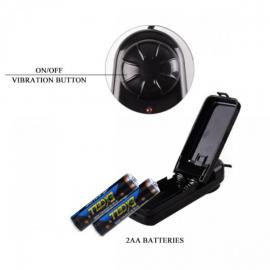 Порожнистий фаллопротез Vibrating Strap On Flesh для пари з вібрацією - 2