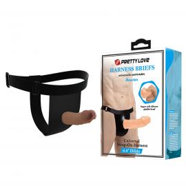 Страпон STRAP-ON PRETTY LOVE HARNESS BRIEFS - 1