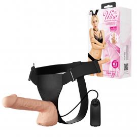 Страпон с вибро BAILE-Strap On RealDeal 10.2 - 1