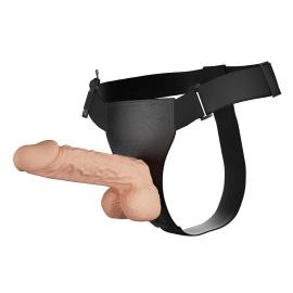 Страпон з вібро BAILE ULTRA PASSIONATE HARNESS - 1