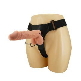 Страпон з вібро BAILE ULTRA PASSIONATE HARNESS - 7