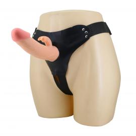 Порожній страпон Pretty Love Harness Briefs Mavis, тілесний - 8