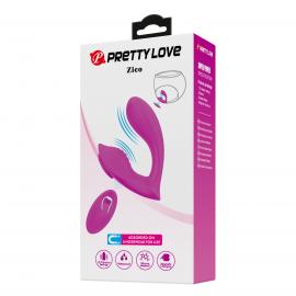 Вібростимулятор PRETTY LOVE ZICO, Wireless remote control Memory function 10 vibration functions - 4