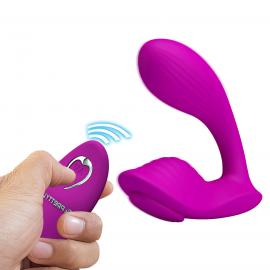 Вібростимулятор PRETTY LOVE ZICO, Wireless remote control Memory function 10 vibration functions - 2