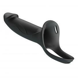 Порожнистий страпон PRETTY LOVE Landon Hollow Strap-On Harness Dildo - 5
