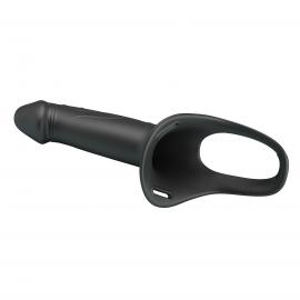 Порожнистий страпон PRETTY LOVE Landon Hollow Strap-On Harness Dildo - 6
