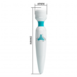 Універсальний масажер Pretty Love Body Wand Cloud, білий - 6