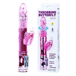 Вібратор BAILE Throbbing Butterfly - 1
