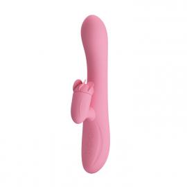 Вібратор PRETTY LOVE GINA 4 rotation 7 vibration USB - 1