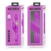 Вібратор PRETTY LOVE Twinkled Tenderness Purple, 7 vibration functions 4 rolling functions Memory fun