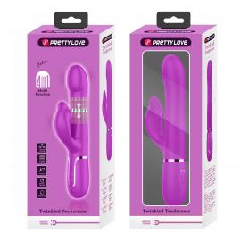 Вибратор PRETTY LOVE Twinkled Tenderness Purple, 7 vibration functions 4 rolling functions Memory fun - 9