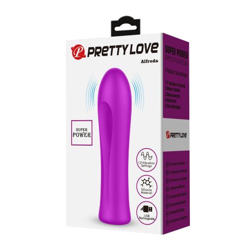 Вібратор PRETTY LOVE Alfreda Purple, Memory function 12 vibration functions