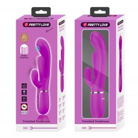 Вібратор PRETTY LOVE Shonia Purple, Twinkled Tenderness, 7 thumping functions 7 vibration functions - 8