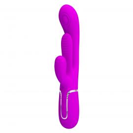 Вібратор PRETTY LOVE Shonia Purple, Twinkled Tenderness, 7 thumping functions 7 vibration functions - 2