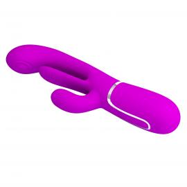 Вібратор PRETTY LOVE Shonia Purple, Twinkled Tenderness, 7 thumping functions 7 vibration functions - 7
