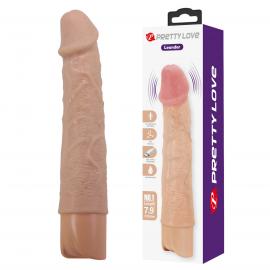 Вібратор Pretty Love Leander Realistic Vibrating Dildo - 1