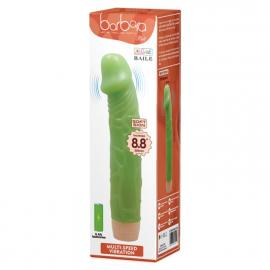 Вибратор BAILE- BARBARA 8.8'' Green MULTI-SPEED - 5