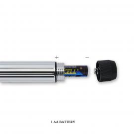 Вібратор Baile Mini Vibrator, срібний - 3