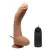 Фалоімітатор з мошонкою з вібро BEAUTIFUL ALEX DILDO