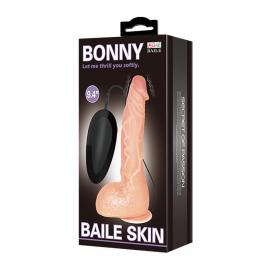 Вібратор Baile Skin Bonny 9,8 - 5
