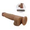 Вібратор на присосці PRETTY LOVE Jonathan 8,3 Light Brown, 3 vibration functions Thrusting Wireles