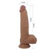 Вібратор на присосці PRETTY LOVE Jonathan 8,3 Light Brown, 3 vibration functions Thrusting Wireles