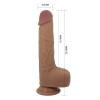 Вибратор на присоске PRETTY LOVE - Tommy 8,9'' Light Brown, 3 vibration functions 3