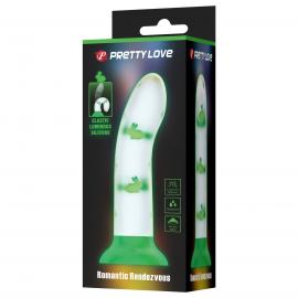 Фалоімітатор PRETTY LOVE Romantic Rendezvous, Luminous Suction base - 3
