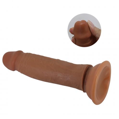 Фалоімітатор PRETTY LOVE QUENTIN 7.2(184mm) Sliding Skin Series TPR, Suction base Bendable