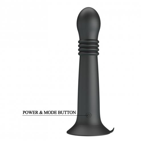 Вібратор на присосці Pretty Love Stellan Thrusting Rotating Wand Massager – 23 cm