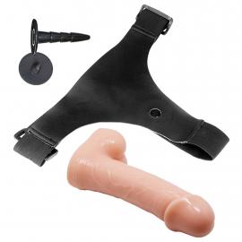 Страпон BAILE- ULTRA PASSIONATE HARNESS, SENSUAL COMFORT STRAP-ON - 6
