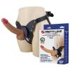 Страпон Pretty Love Wells 6.3 Silicone Dildo with Harness Briefs