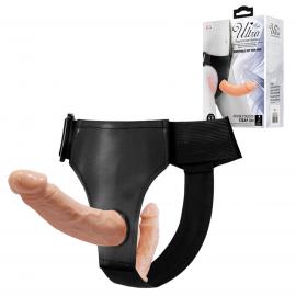 Страпон для подвійної стимуляції BAILE- DOUBLE DILDOS Strap On - 8