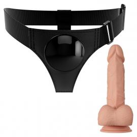 Страпон PRETTY LOVE HARNESS BRIEFS JERRY - 6