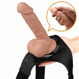 Страпон PRETTY LOVE HARNESS BRIEFS JERRY - 7