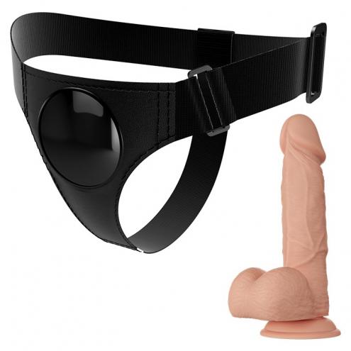 Страпон PRETTY LOVE HARNESS BRIEFS JERRY