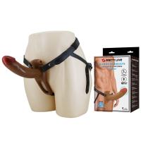 Реалістичний порожнистий страпон PRETTY LOVE - Harnes Briefs BRADDEN 6.7 10 functions